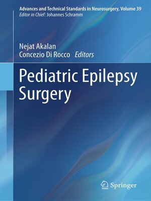 cover image of Pediatric Epilepsy Surgery